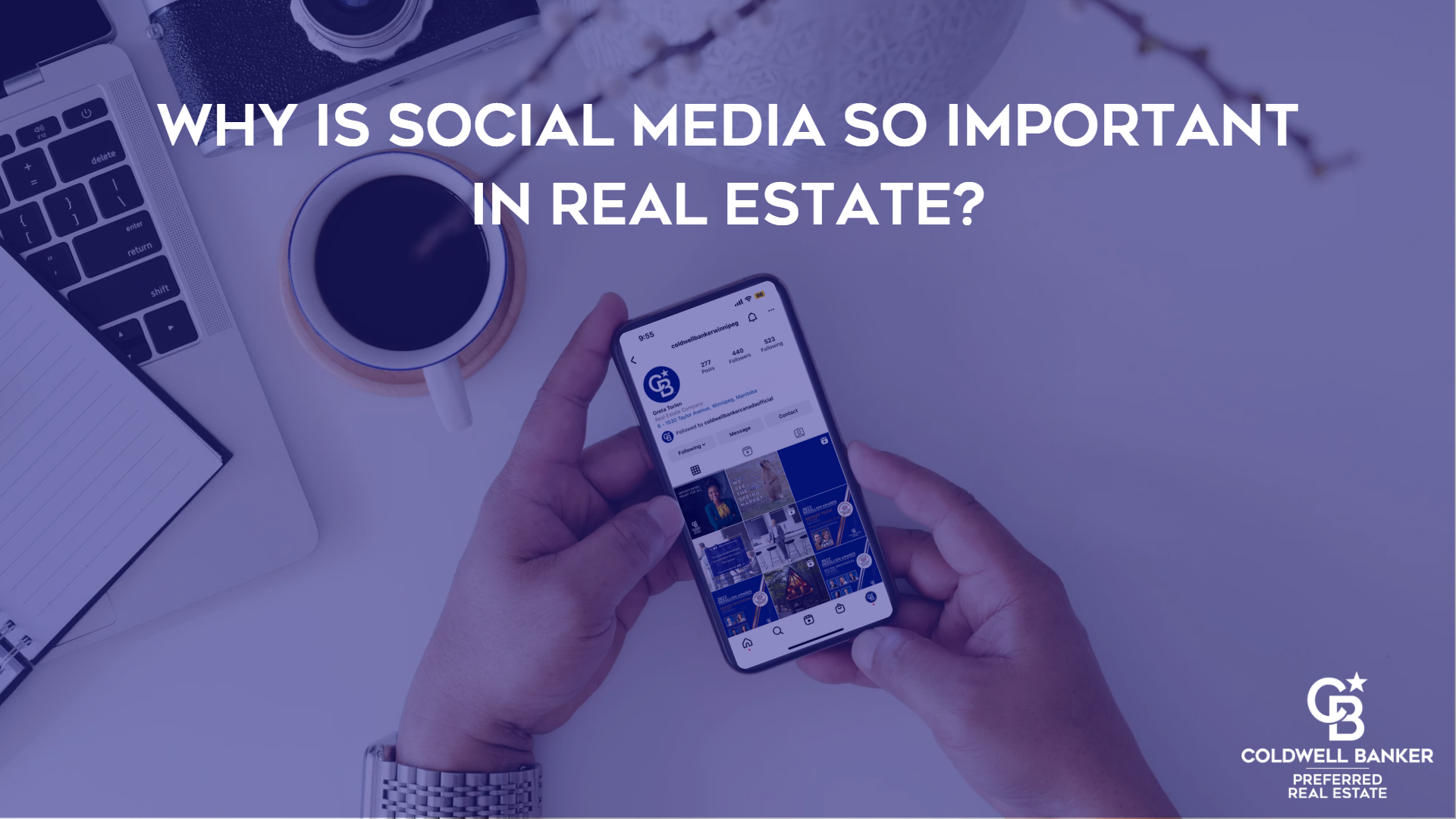 WHY IS SOCIAL MEDIA SO IMPORTANT IN REAL ESTATE banner
